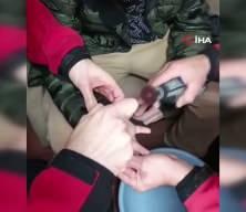 Rize'de itfaiyeden "50 kuruşluk" operasyon