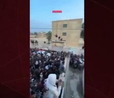 SDG kontrol&uuml;ndeki cezaevinden &ccedil;ıkarılan &ccedil;ocuklara ait g&ouml;r&uuml;nt&uuml;ler g&uuml;ndem oldu