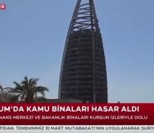 Sudan&rsquo;da &ccedil;atışmaların yıktığı Hartum&rsquo;da sembol binalar harabeye d&ouml;nd&uuml;