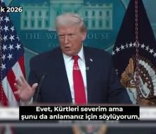 Trump: Biz K&uuml;rtleri korumaya &ccedil;alışıyoruz