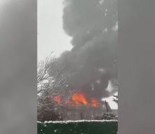  Tuzla'da fabrikada &ccedil;ıkan yangına mahallede korkuya neden oldu