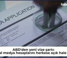 ABD vize başvurularında sosyal medya hesapları i&ccedil;in yeni kural