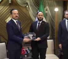 AK Parti Genel Başkan Yardımcısı Zorlu, Halep Valiliğini ziyaret etti