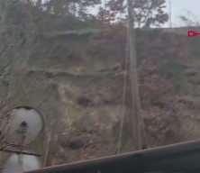 Bolu&rsquo;da heyelan k&ouml;ydeki evleri tehdit etti