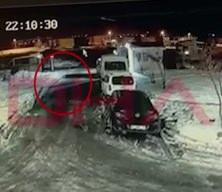 Diyarbakır'da hakim ve savcı lojmanlarının yakınındaki siteye EYP atılma anı kamerada