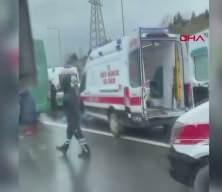 Konyaspor U-19 futbol takımını taşıyan otob&uuml;s kaza yaptı