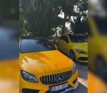 Mersin'deki l&uuml;ks taksi durağı g&ouml;renleri şaşkına &ccedil;evirdi