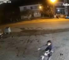 Muğla'da y&uuml;rekleri yakan g&ouml;r&uuml;nt&uuml;: K&uuml;&ccedil;&uuml;k &ccedil;ocuk metrelerce savruldu