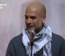 Pep Guardiola&rsquo;dan Gazze mesajı: &ldquo;Selam&uuml;n Aleyk&uuml;m&rdquo; diyerek başladı