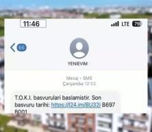 TOKİ'de dolandırıcılara dikkat! Sakın bu linklere tıklamayın