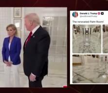 Yenilenen Palm Room'da s&uuml;rpriz kare: Putin ile Trump yan yana!