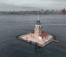 Yıldırım Sondaj Gemisi İstanbul Boğazı'ndan ge&ccedil;iyor