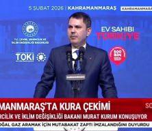 Bakan Kurum Kahramanmaraş'ta konuştu