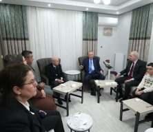 Cumhurbaşkanı Erdoğan depremzede aileye ziyaret etti