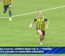 Fenerbah&ccedil;e kadın futbol takımı derbide farklı kazandı