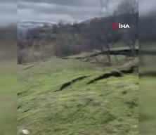 Heyelan sonrası alarm: 5 eve tehlike uyarısı