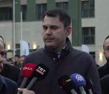 Murat Kurum: Deprem b&ouml;lgesinin derdi bizim derdimiz, ne konuşursak yapacağız