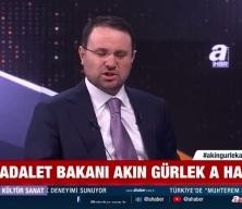 Adalet Bakanı Akın G&uuml;rlek: 86 milyon vatandaşımızın Adalet Bakanıyım ben