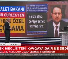 Akın G&uuml;rlek Meclis'teki kavgaya ilişkin ilk kez konuştu