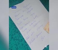 Amasya'da yolcular k&ouml;y camisinde kullandıkları ısıtıcının elektrik parasını notla bıraktı