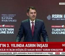 Bakan Kurum'dan &ouml;nemli a&ccedil;ıklamalar