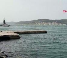 &Ccedil;anakkale Boğazı fırtına nedeniyle &ccedil;ift y&ouml;nl&uuml; ulaşıma kapatıldı