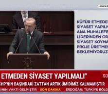 Cumhurbaşkanı Erdoğan deprem b&ouml;lgesine yapılan yardımları k&uuml;&ccedil;&uuml;mseyen &Ouml;zel'e tepki g&ouml;sterdi