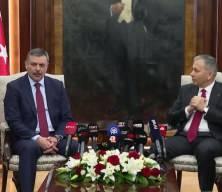 'Hafız' İ&ccedil;işleri Bakanı Mustafa &Ccedil;ift&ccedil;i'den devir teslim t&ouml;renine damga vuran s&ouml;zler