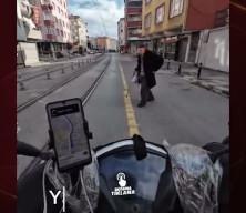 İstanbul'da y&uuml;rekleri titreten kurtarma anı! 