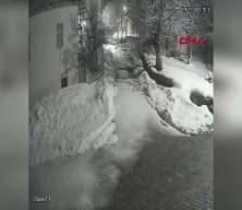 K&ouml;yde kedi avlayan vaşak kamerada