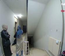 Mardin'de hırsızlık girişimi kamerada: Kapıyı kimlik kartıyla zorladılar