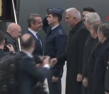 Mi&ccedil;otakis, Cumhurbaşkanı Erdoğan ile g&ouml;r&uuml;şmek &uuml;zere Ankara'da