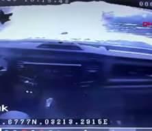Polis memurunun emekliliğine 4 g&uuml;n kala hayatını kaybettiği kaza kamerada