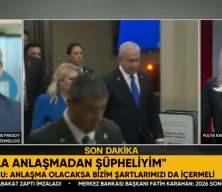 Trump ile g&ouml;r&uuml;şen Netanyahu'dan İran a&ccedil;ıklaması!