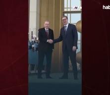 Vucic: Cumhurbaşkanı Recep Tayyip Erdoğan b&uuml;y&uuml;k bir d&uuml;nya lideridir
