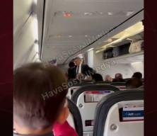 Yeni İ&ccedil;işleri Bakanı Mustafa &Ccedil;ift&ccedil;i  Ankara'ya gelirken g&ouml;r&uuml;nt&uuml;lendi...