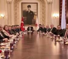 Bakan G&uuml;rlek, Nevşehir heyetini kabul etti