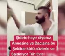 Canlı yayında infiale neden olan anlar! Annesine ve kız kardeşine tehditler yağdırdı