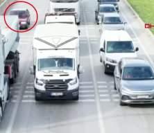 Kırmızı ışıkta s&uuml;r&uuml;c&uuml; değişikliğine 46 bin TL ceza