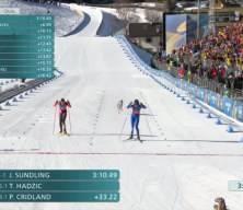 Kış Olimpiyatları'nda piste giren kurt herkesi hem şaşırttı hem korkuttu 