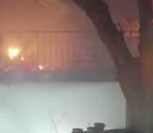 Prefabrik evde &ccedil;ıkan yangında karı-koca hayatını kaybetti