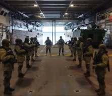 T&uuml;rk ve İspanyol askerlerinden tam kapsamlı amfibi g&ouml;sterisi