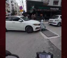 İzmir'de belediye yine sınıfta kaldı! Logar kapağına takılan vatandaş az kalsın eziliyordu