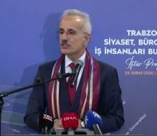 Abdulkadir Uraloğlu: Trabzon ile Samsun arasını 2 saate d&uuml;şecek