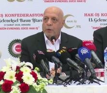 Arslan&rsquo;dan asgari &uuml;cret ve 1 Mayıs mesajı