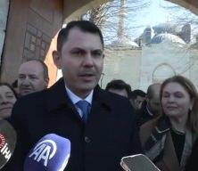 Bakan Kurum, Selimiye Camisi'ni ziyaret etti!