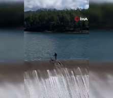 Balık &uuml;reticisinin y&uuml;rekleri ağızlara getiren temizlik &ccedil;alışması