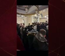 Bilal Erdoğan, &Uuml;sk&uuml;p'te teravih namazını kıldırdı