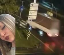 Samsun'daki feci kaza kamerada!  İzleyenlerin y&uuml;reği dağlandı...