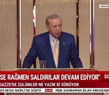 Cumhurbaşkanı Erdoğan: Emeği mukaddes g&ouml;ren anlayışla &ccedil;alışma iklimini inşa ettik